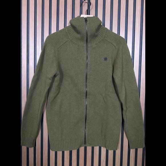 G-Star Raw Sweater Small Mens Green Sarshaw Vest Wool Knit Full Zip,All Products : American Fashion Style Bags On Sale